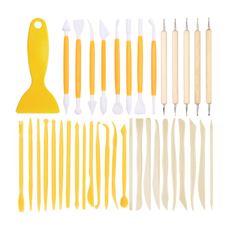 38Pcs Pottery Clay Sculpting T - Polymer Clay Set review and price