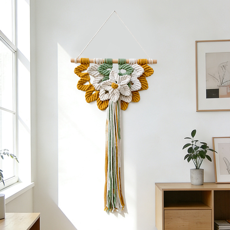 Woven Wall Hanging Boho Geomet - Art And Craft For Nursery review and price