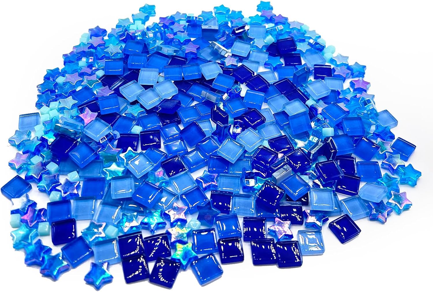 2oz/56G Small Glass Tiles for  - Art Craft Hobbies review and price