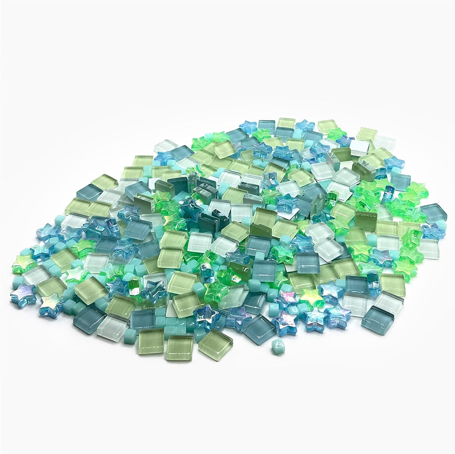 2oz/56G Small Glass Tiles for  - Art Craft Hobbies review and price