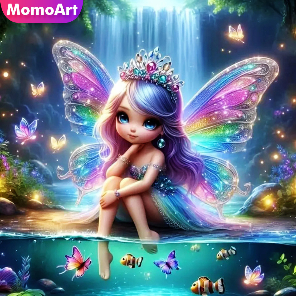 Momoart Girl Diamond Mosaic Po - Art Craft Girl review and price