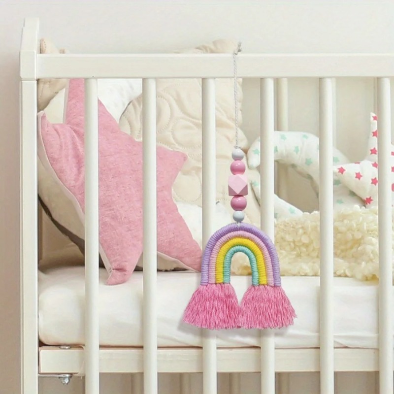 Rainbow Wind Chimes Weaving Mi - Art And Craft For Nursery review and price