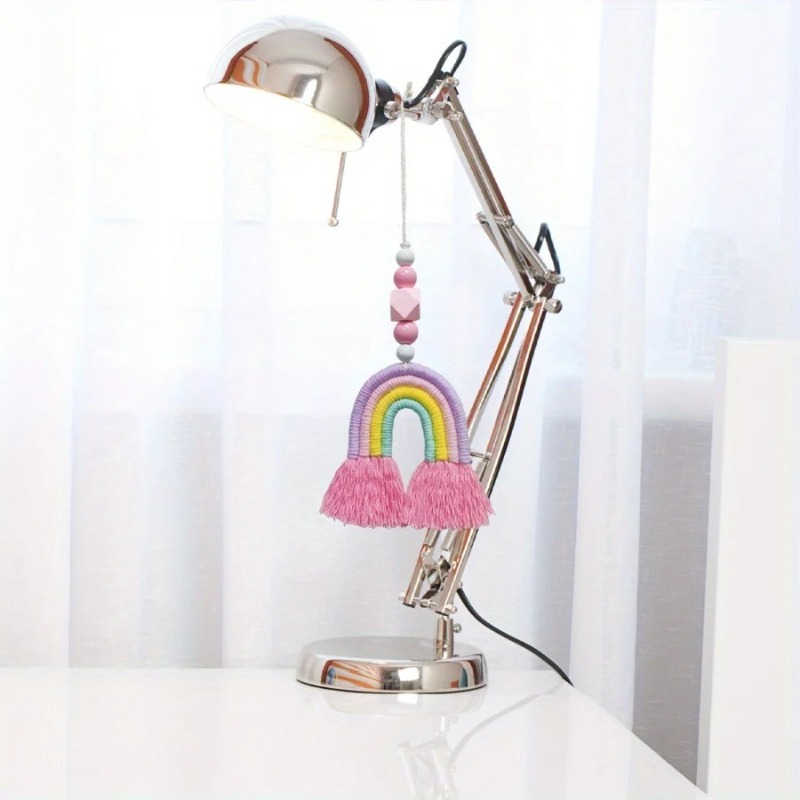 Rainbow Wind Chimes Weaving Mi - Art And Craft For Nursery review and price