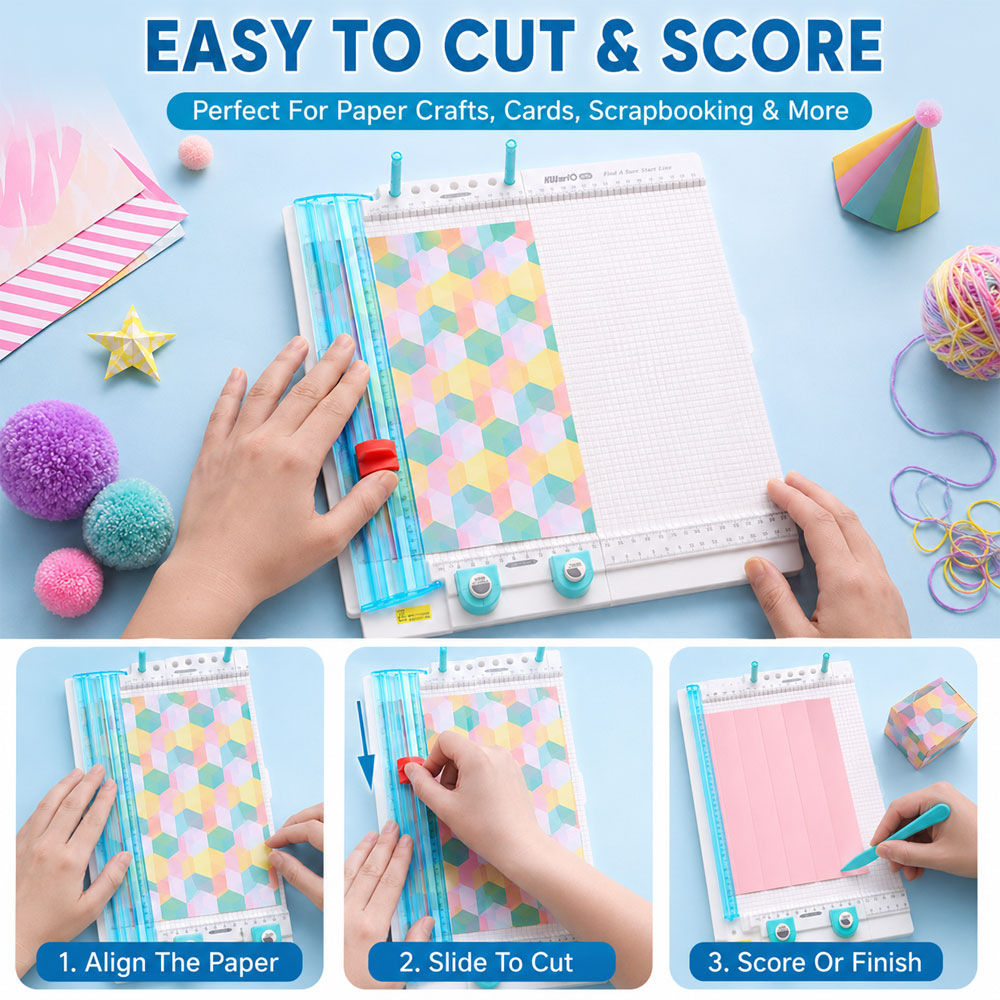 7-in-1 Paper Trimmer & Scoring - Art Craft Board review and price