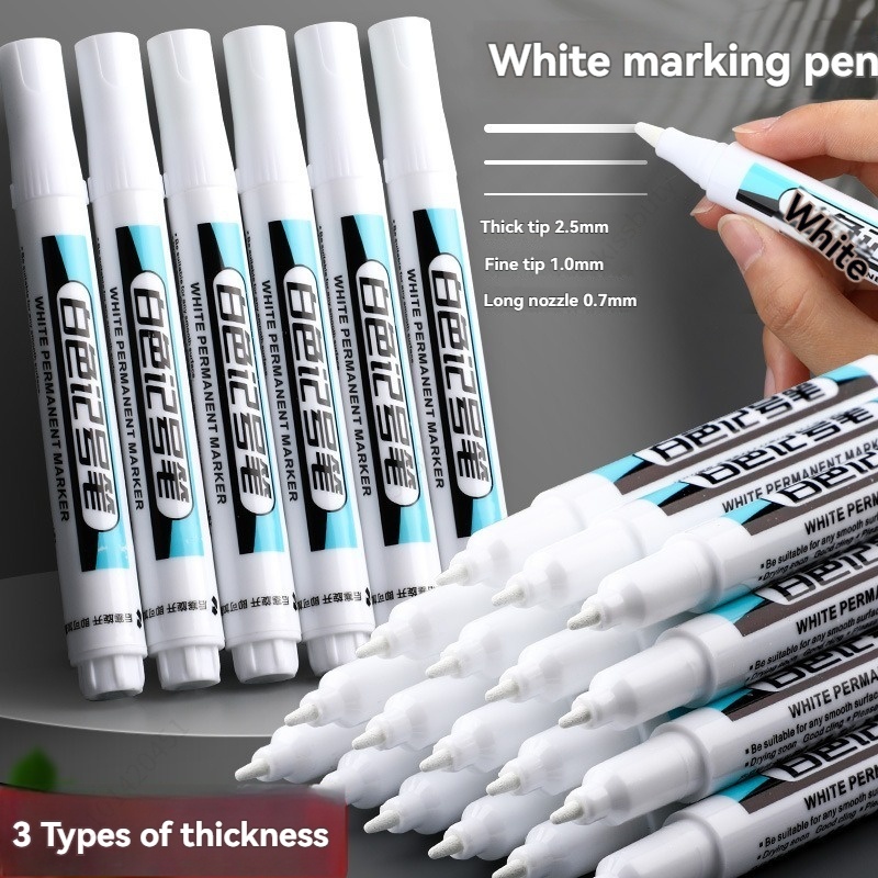 1/10/20Pcs White Permanent Mar - Illustration Marker Set review and price