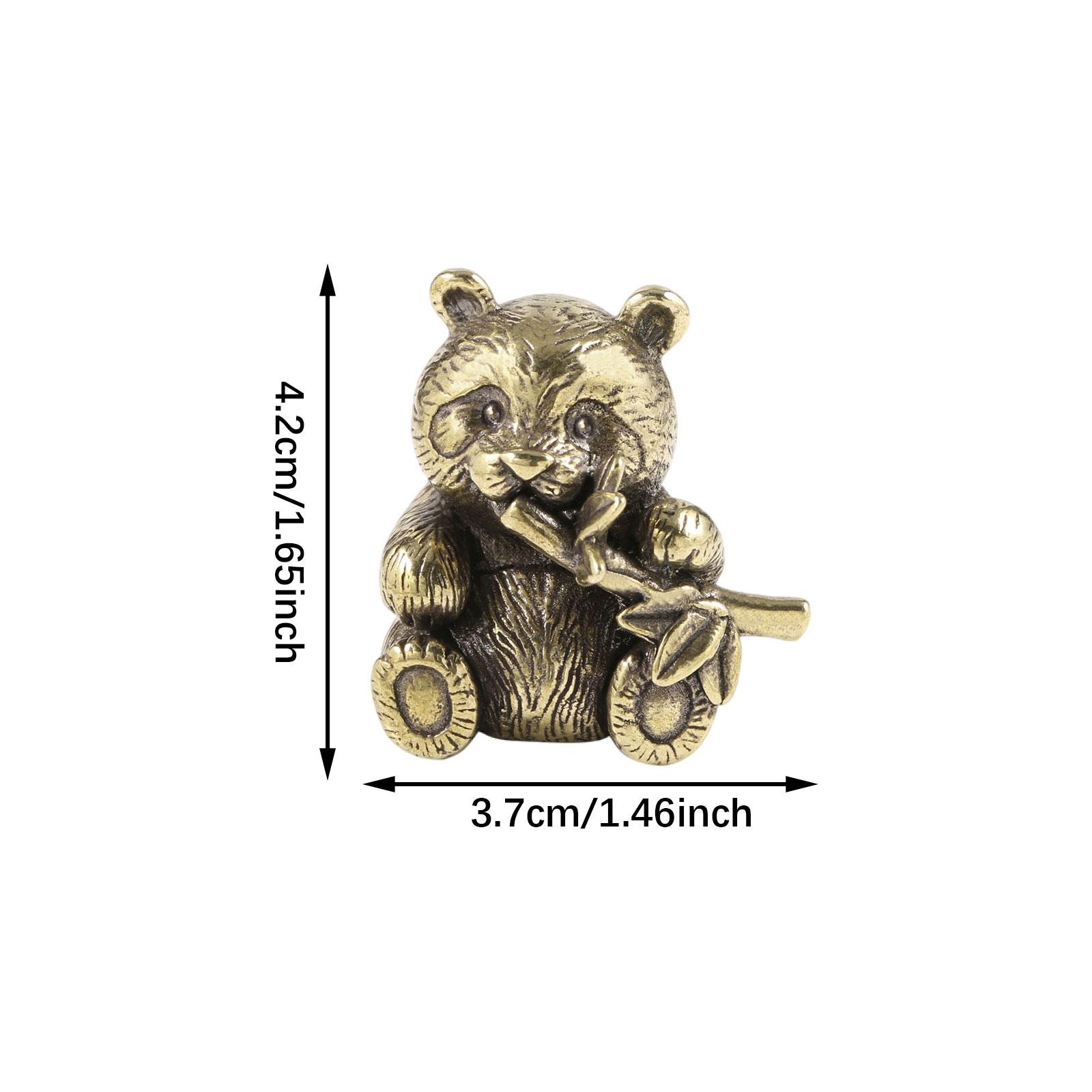 Brass Panda Ornament Collectib - Art Craft Hotel review and price