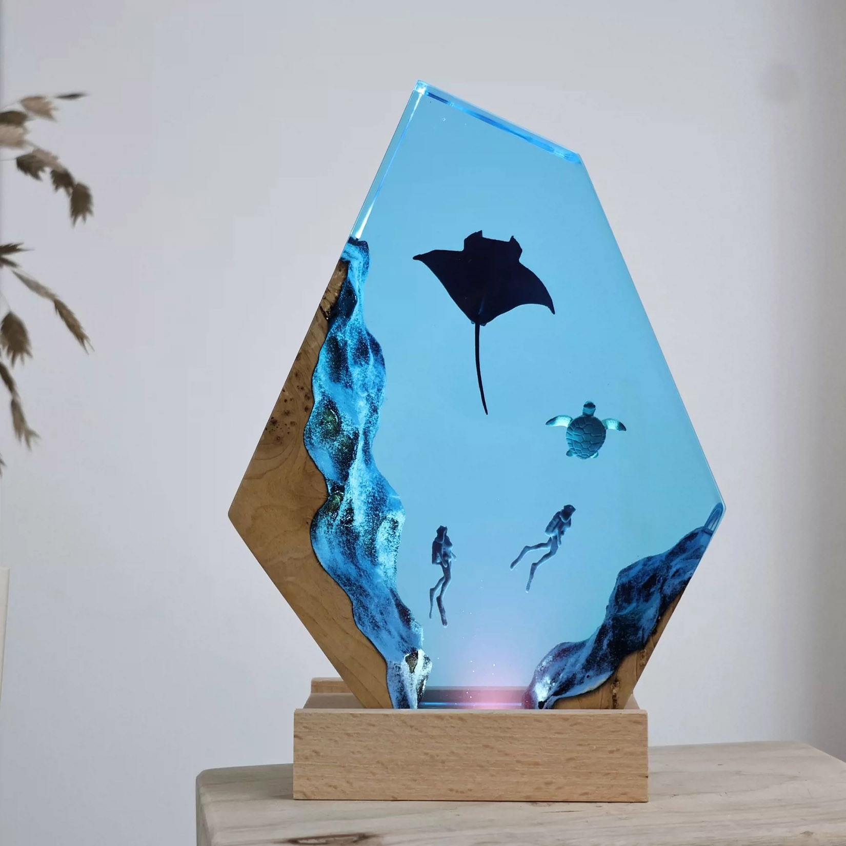 Manta Ray Night Lamp Ocean The - Art Craft Night review and price