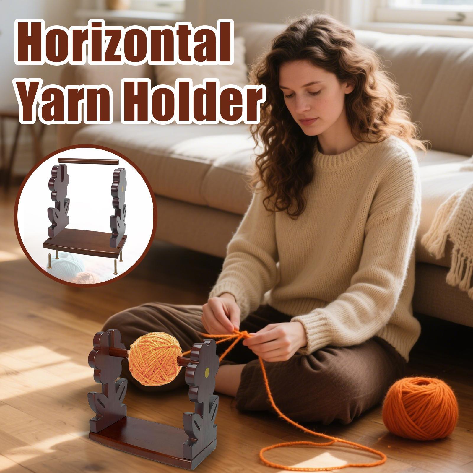 Crochet Yarn Holder Wooden Yar - Art Craft Yarn review and price