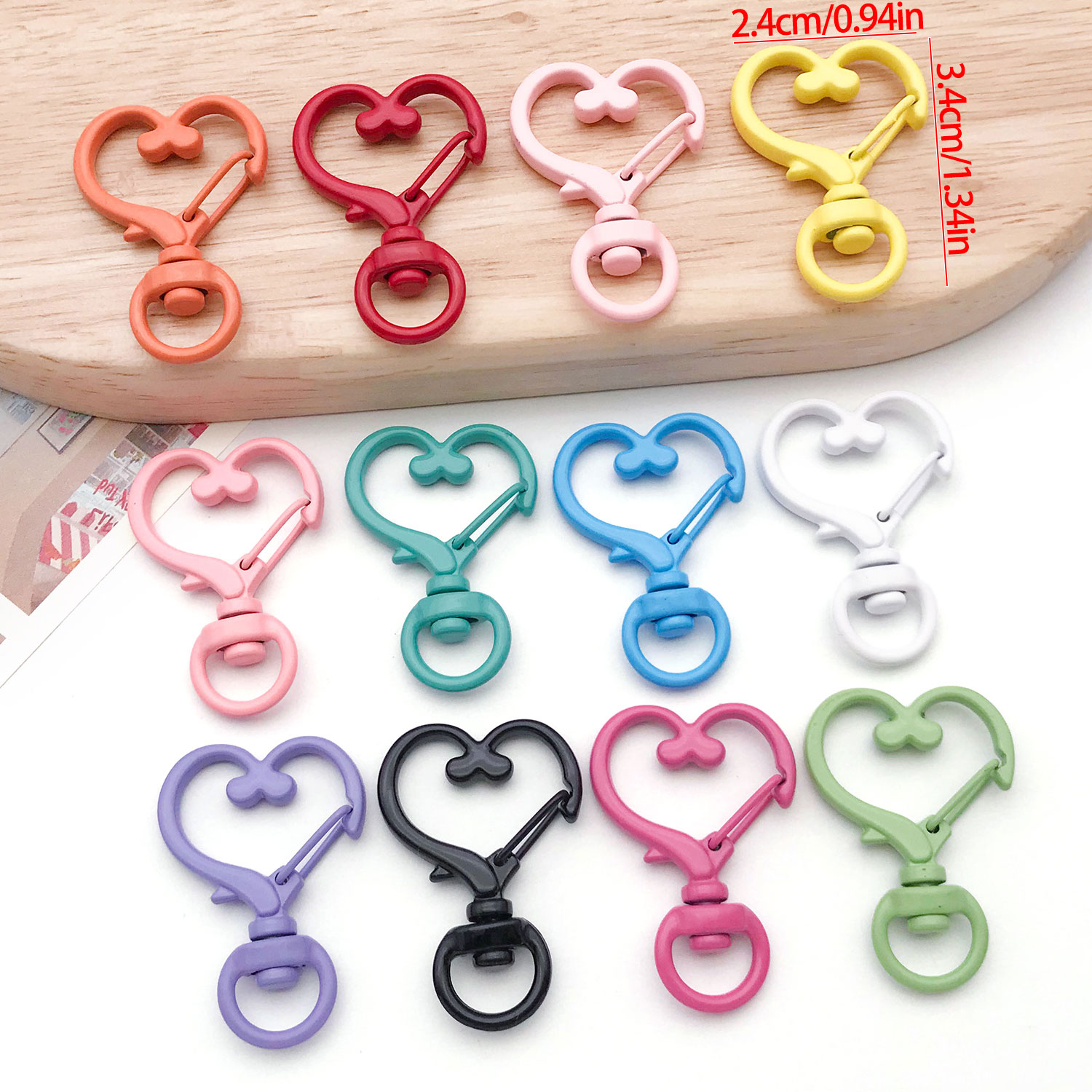 20pcs 24x34mm Paint Love Hook  - Art Craft Love review and price