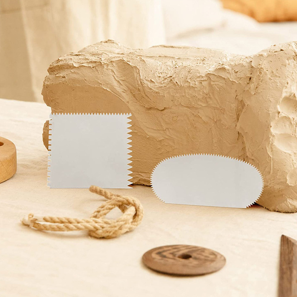 2Pcs Ergonomic Clay Scraper To - Polymer Clay Set review and price