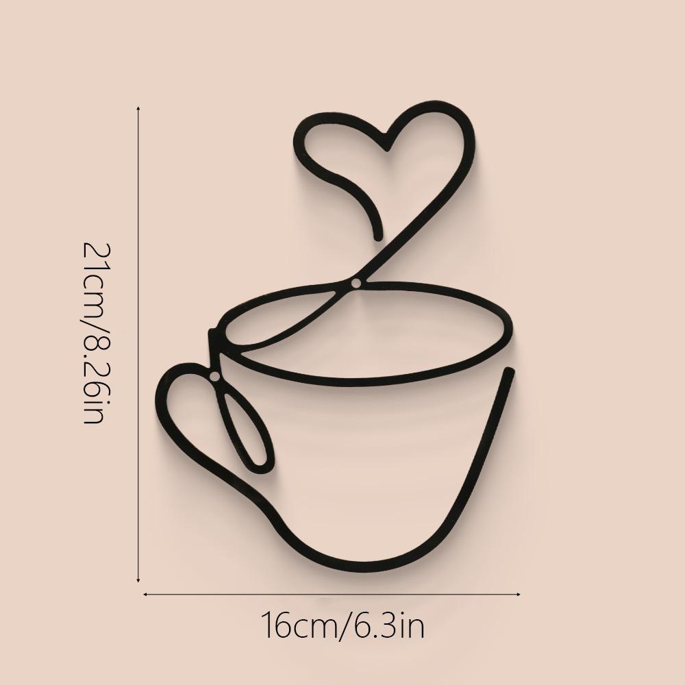 3-Piece Creative Coffee Wall H - Art Craft Cafe review and price