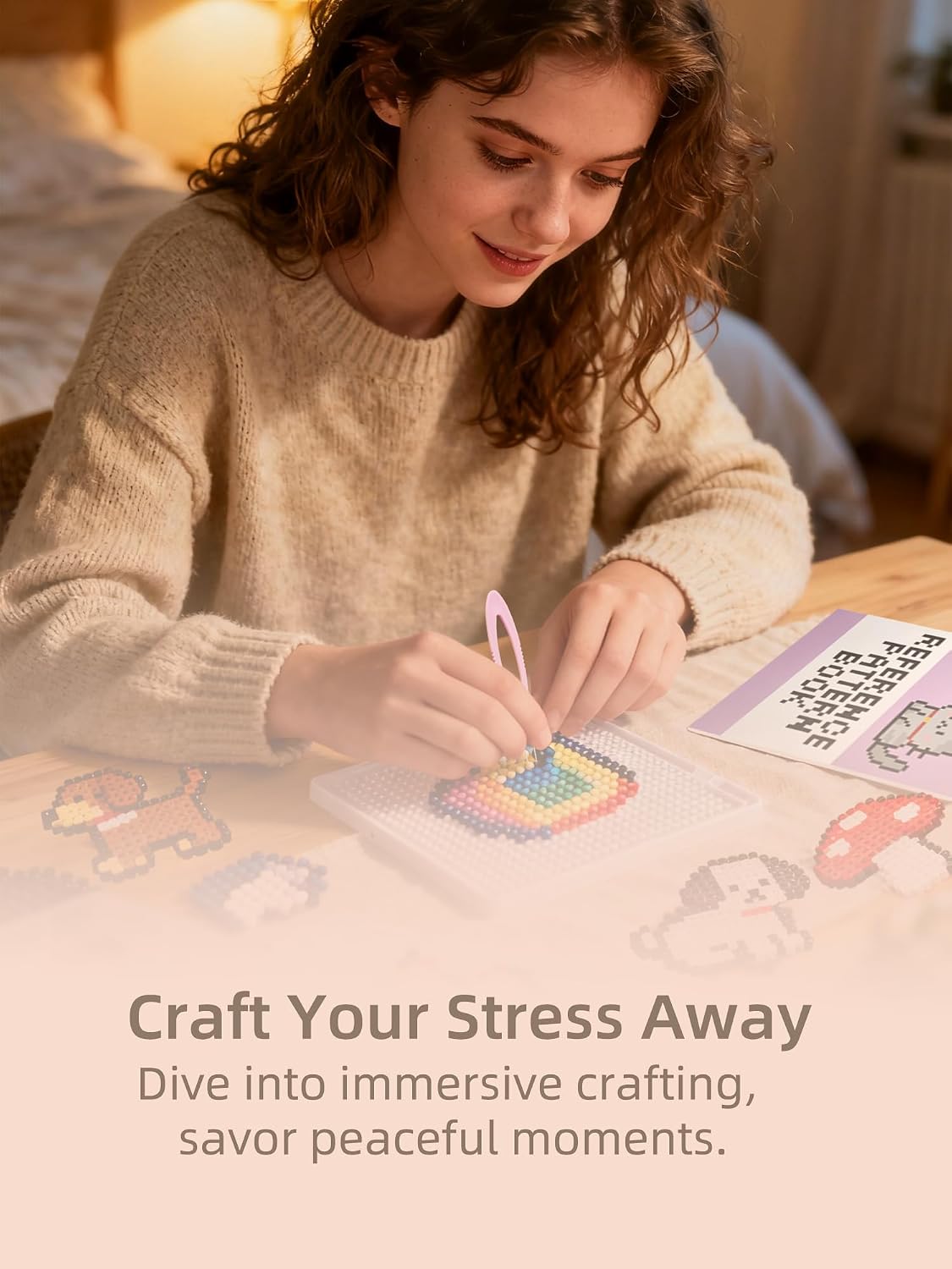 Fuse Beads Kit-Easy DIY-96 Col - Art Craft Gifts review and price